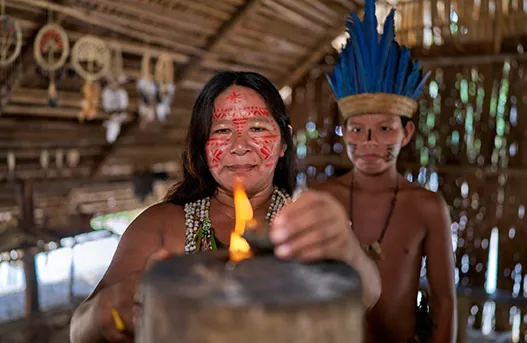 Ayahuasca Healing Therapy — ceremonial maloca